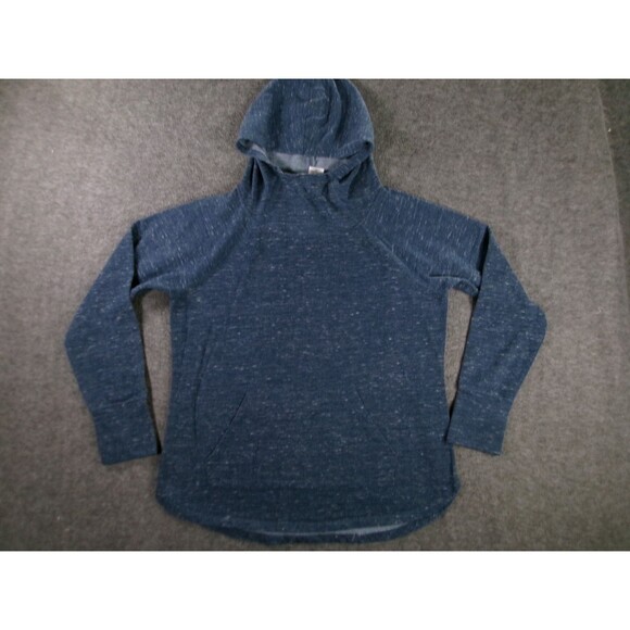 Athletic Works Hoodie Women Large Blue Pullover Sweatshirt Activewear Sporty - Picture 1 of 10